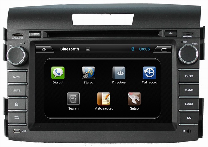 Ouchuangbo Android 4.2 Car Navi Multimedia for Honda CRV 2012 iPod 3G Wifi AUX USB DVD Player OCB-8033C