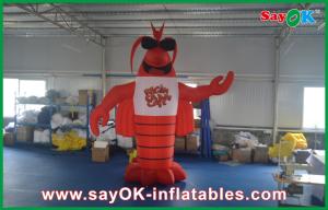 Wholesale 4m Oxford Clothes Red Custom Inflatable Products Model Langouste Figure For Advertisement from china suppliers