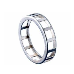 Wholesale ISO Cylindrical Roller Bearing Cages Material Steel Single Row Bearing Cage from china suppliers