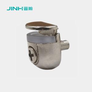 Wholesale Semi Circular Metal Glass Clips Durable Fixing For 6mm Thickness Glass from china suppliers