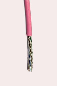 China CMR Flame Retard Cable UTP Cat 6a , 4 Pair Ethernet Lan Network Cable on sale