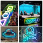 DC 12V/AV110V-220V Abyss Infinity Mirror Letters for Customized Commercial Shop
