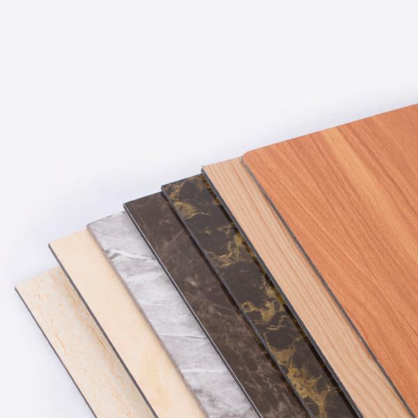 Eco-Friendly Woodgrain Aluminum Composite Panel for Office Facades Outdoor
