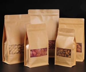 Wholesale Tear Resistance Kraft Paper Packaging Bags from china suppliers