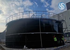 China Dry Bulk Storage Glass Fused Tanks PH1-14 Dome Roof Cstr Tank on sale