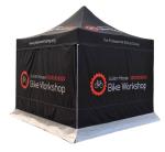 10x10ft Waterproof Pop Up Canopy Tent With Full Sidewalls, Heavy Duty Outdoor