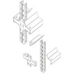 Commercial Boltless Steel Drive In Pallet Rack System Heavy Duty Corrosion