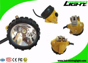 Wholesale Semi Corded Led Miners Cap Lamp 15000 Lux GLS12-A 6.8 Ah Panasonic Battery IP 68 from china suppliers