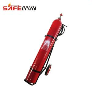 Wholesale RED CO2 Fire Extinguisher Carbon 20kg Wheeled Gross Weight 38kg from china suppliers