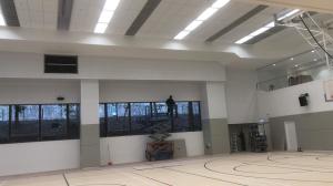 Wholesale Sport Hall 16/16/6mm White Laminate Wooden Perforated Acoustic Panel Soundproofing Board from china suppliers