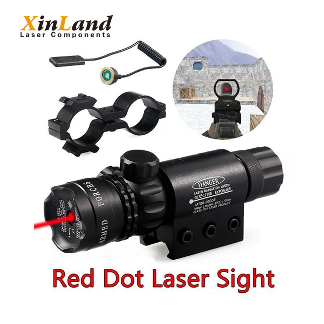 Aiming Positioning Laser Hunting Light 650nm Mini Laser Scope 5mw