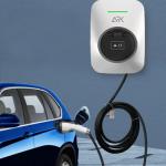 32A 7kw Electric Vehicle Charging Station Wallbox With Type 2 Cable