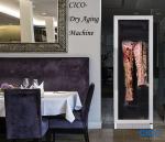 Tall Glass Front Dry Age Meat Cabinet Single Glass Door Saving Power