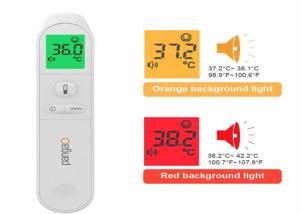 Wholesale Digital Medical Baby Infrared Thermometer Forehead And Object Mode 9 Memories Design from china suppliers