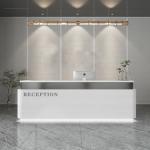 Simplicity Stylistic Stainless Steel Cashier Desk for Beauty Salon Clothing