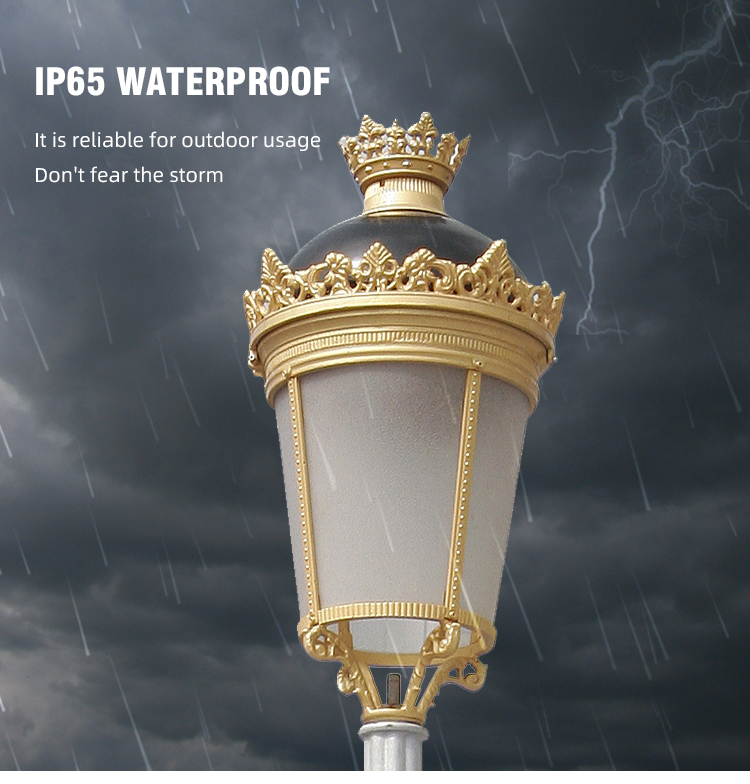 Outdoor LED Street Lights with 50000 Hour Working Lifetime and 70 Color Rendering Index Ra