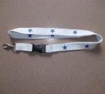 Corporate logo polyester safety lanyards, China lanyard supplier for cheap neck