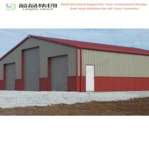 Wholesale Prefabricated Steel Building Construction Green Customized Light Steel Structure from china suppliers