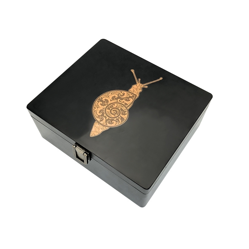 Perfume Wooden Stash Box with wooden ash tray for cigar storage box