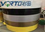 Advertisement Aluminum Channel Letters Colorful Brushed Surface Weather
