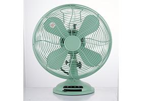 Wholesale Copper 3 Speed 12 Inch Vintage Electric Fan CE CB 35W 4 Blade For Home from china suppliers