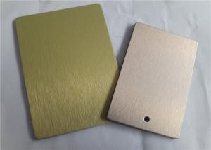 Wholesale Easy To Maintain Brushed Aluminum Sheets Excellent Impact Resistance from china suppliers