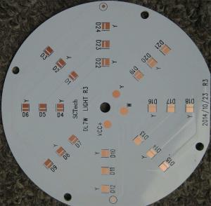 Wholesale White Aluminum PCB high reflective soldermask high Thermal conductivity from china suppliers