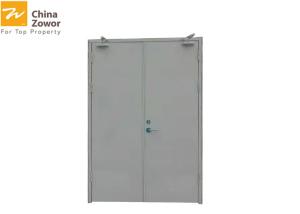 Wholesale Powder Coated Custamizable Fire Rated Steel Doors/ Fire Safety Door Right/ Left Open from china suppliers