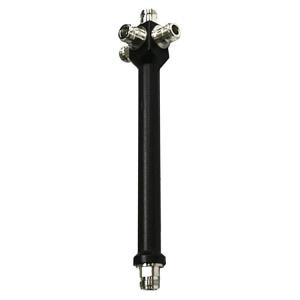 Wholesale 698-2700MHz Black Round N Female 4 Way RF Power Divider Splitter from china suppliers