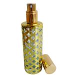 empty perfume spray bottle recycled glass bottles black blue red pink green cap