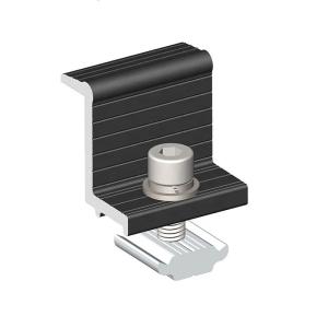 Wholesale Customized Solar Panel End Clamp Fastener Anticorrosive Photovoltaic Module Clamps from china suppliers