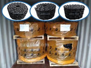 Wholesale PC100-5 PC100-6 Undercarriage Track Chain Track Link Excavator Parts from china suppliers