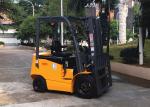 2 Ton electric forklift truck , 48V AC / DC heavy duty warehouse equippments
