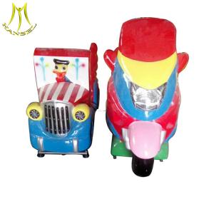 Wholesale Hansel luna park machine coin operated kids electric ride on motor from china suppliers