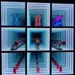 Fashion Trends Explosion Toy Figure Jewelry Lego Abyss Infinity Mirror Display