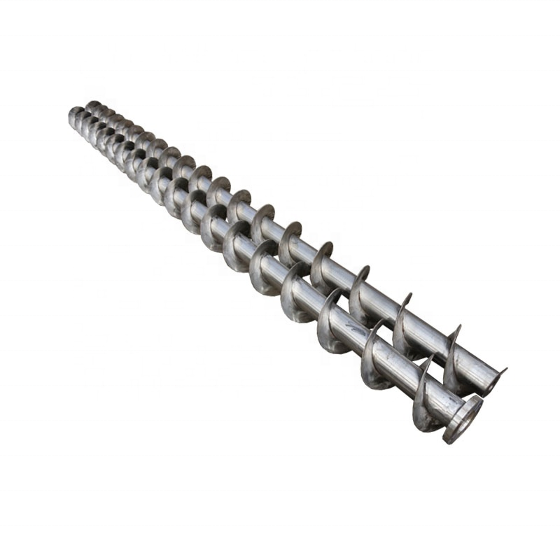 Continuous Cold Rolled Flight Sus304 Spiral Blade Centerless Screw Ground Shaftless