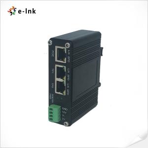 Wholesale Fanless Industrial PoE Splitter IEEE 802.3af / At 12VDC output from china suppliers
