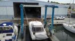 Cabin Control 50T 70T Boat Hoist Crane 2.5m~12m Clear Height
