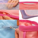 420D Polyester Clear Cosmetic Bags For Travel Multifunction 420D polyester