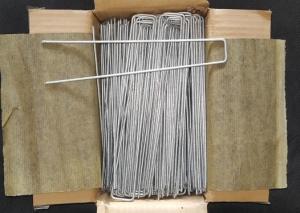 Wholesale Galvanised Good Quality Strong Steel Ground Staples from china suppliers
