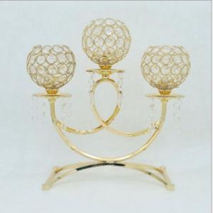Wholesale Decorative Corrosion Resistant H350mm Metal Candle Holders from china suppliers