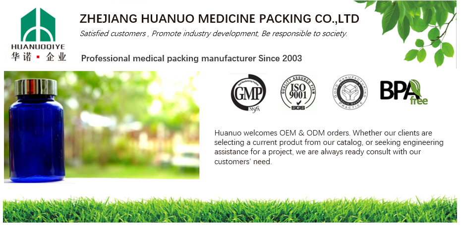 Pharmaceutical Packaging PET Plastic Bottle with Transparent Color and Screen Printing