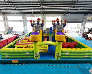 Wholesale Playground Outdoor Inflatable Amusement Park Toddler Bounce House from china suppliers