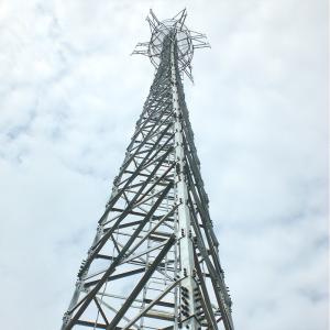 Wholesale ISO 90m Galvanized 3 Legged Lattice Mast Tower from china suppliers