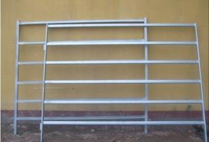 Wholesale Six Bars Heavy Duty Metal Oval Rail livestock fence panels Locking Pins. &quot;. Victoria &quot; from china suppliers