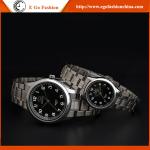 010A Couple Watch for Boy Girls Stainless Steel Watch Fashion Business Watch