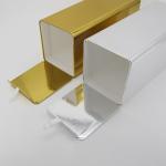 Custom Gold Silver Luxury Cardboard Box , Paper Tube Gift Box For Wines