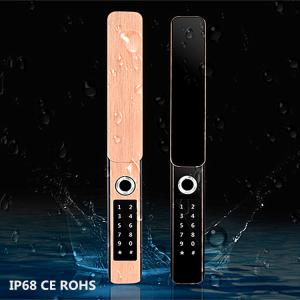 China FL19 Waterproof Smart Locks Fingerprint Password Aluminium Alloy on sale