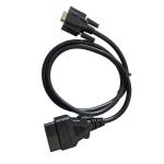 9 Pin Db9 OBD GPS Cable 12V 24V With Male To Female Connector
