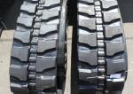 Black 500mm Wide Rubber Crawler Tracks For Hitachi EX120